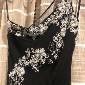 Scala formal long beaded dress